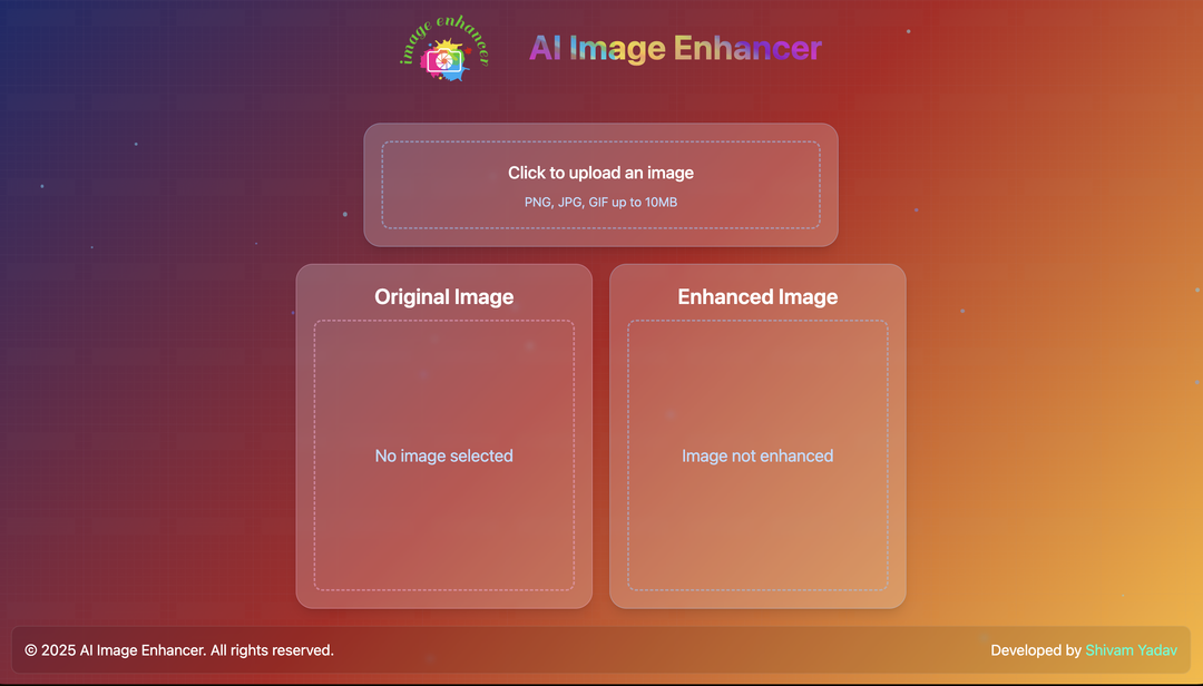AI Image Enhancer Platform